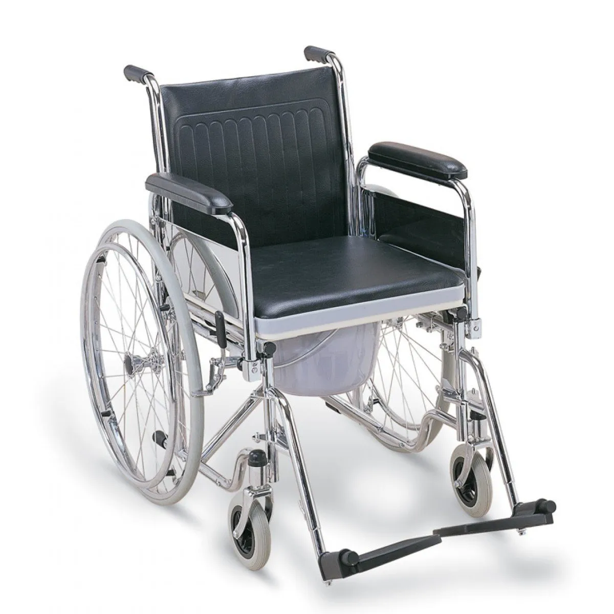 Commode Wheelchair Folding